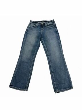 Silver Suki Capri Jeans